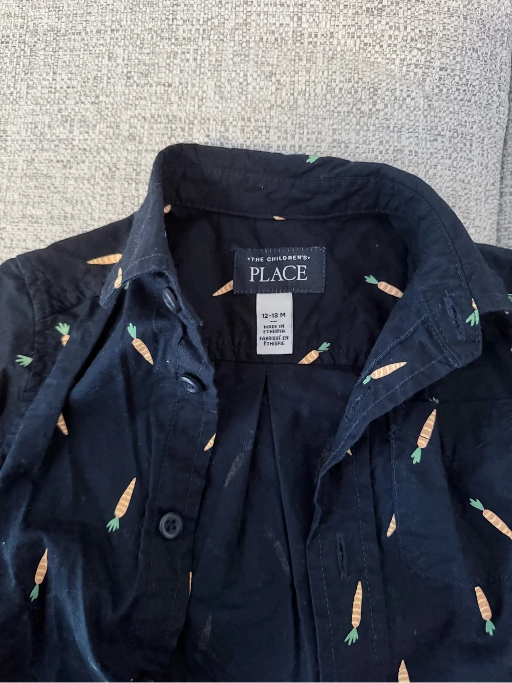 Children’s place toddler boys button shirt (2)